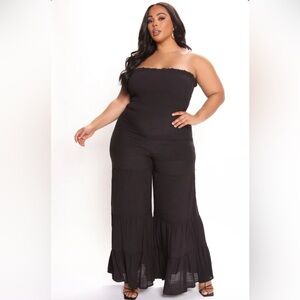 Summer Nights Strapless Jumpsuit